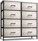 Sorbus Extra Wide Dresser Organizer With 8 Drawers - Large Storage Furniture for Bedroom, Hallway, Living Room, Nursery & Closet